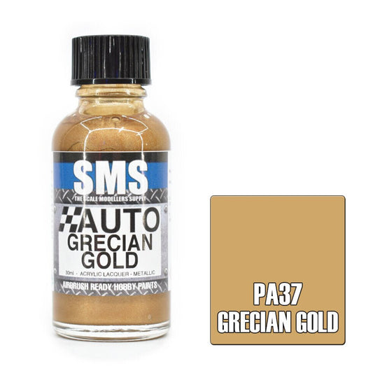 SMS Auto PA37 Ford Grecian Gold 30ml - Lazy Modeller