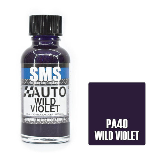 SMS Auto PA40 Ford Wild Violet 30ml - Lazy Modeller