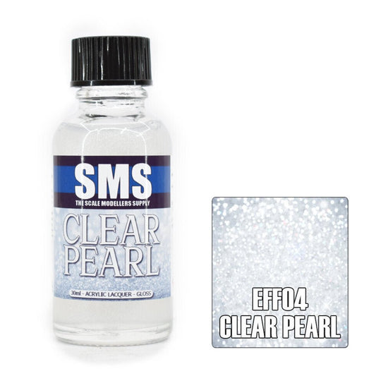 SMS EFF04 Pearl Clear 30ml - Lazy Modeller