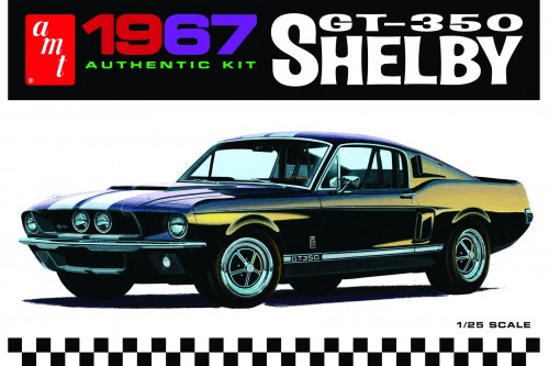 AMT 1/25 1967 Shelby Mustang GT350 Plastic Kit - Lazy Modeller