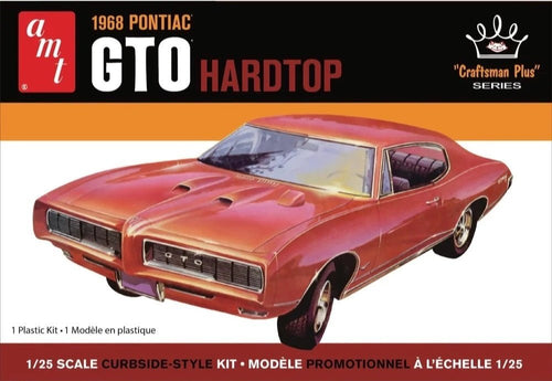 AMT 1/25 1968 Pontiac GTO Hardtop Plastic Kit - Lazy Modeller