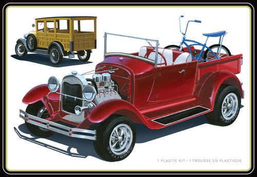 AMT 1929 Ford Woody Pickup Plastic Kit - Lazy Modeller