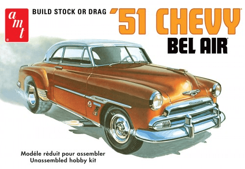 AMT 1951 Chevy Bel Air Plastic Kit - Lazy Modeller