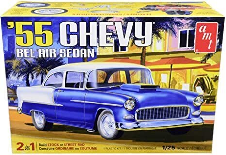 AMT 1955 Chevy Bel Air Plastic Kit - Lazy Modeller