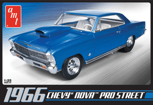 AMT 1966 Chevy Nova Pro Street Plastic Kit - Lazy Modeller