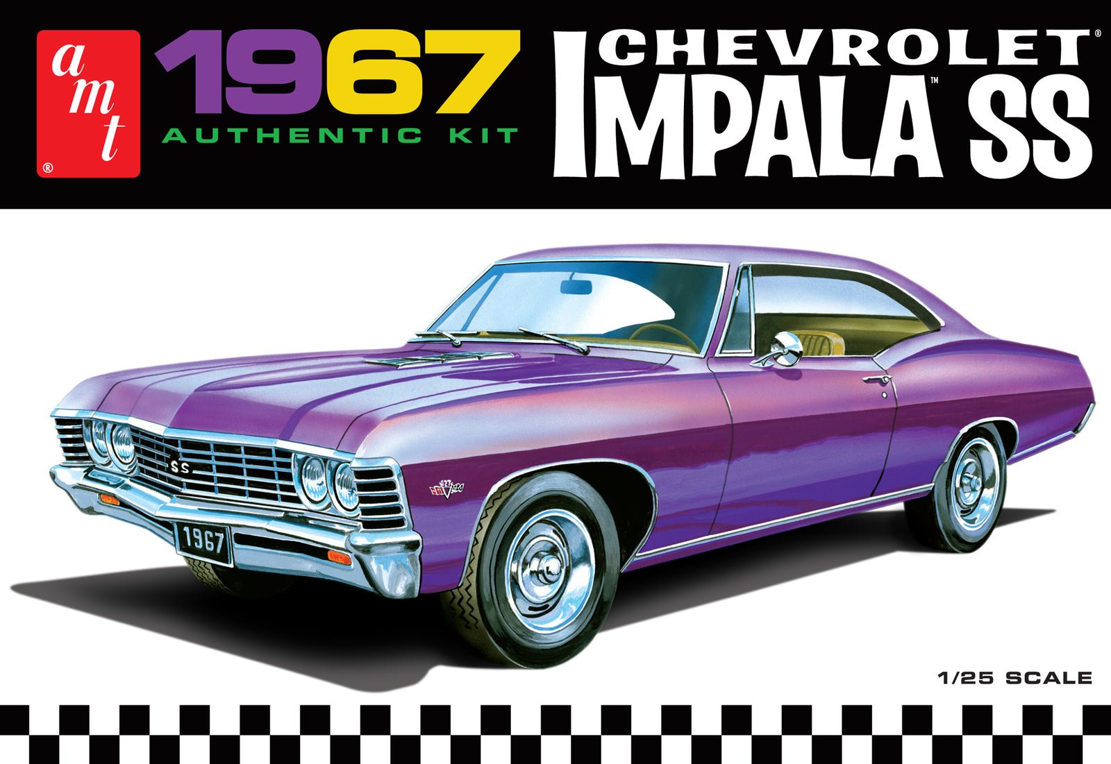 AMT 1967 Chevy Impala SS Plastic Kit - Lazy Modeller