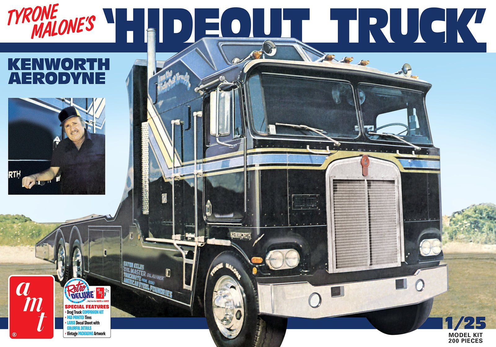 AMT Hideout Kenworth Transporter Plastic Kit - Lazy Modeller