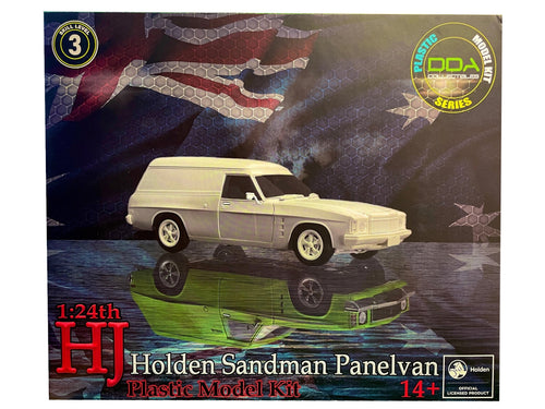 DDA HJ Holden Sandman Panel Van 1/24 Plastic Kit - Lazy Modeller