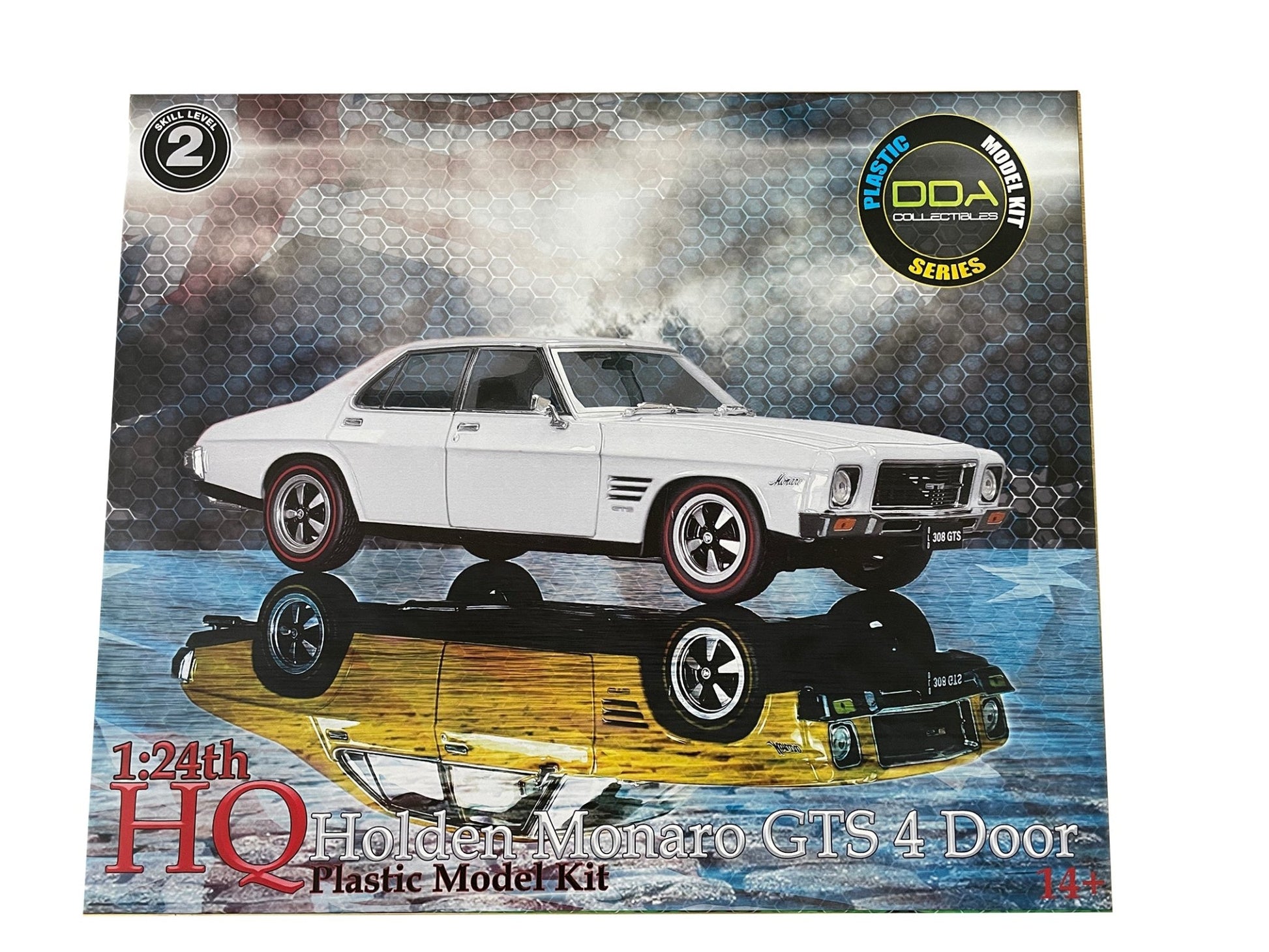 DDA HQ Holden Monaro GTS 4 door Sedan 1/24 with stripe masks - Lazy Modeller