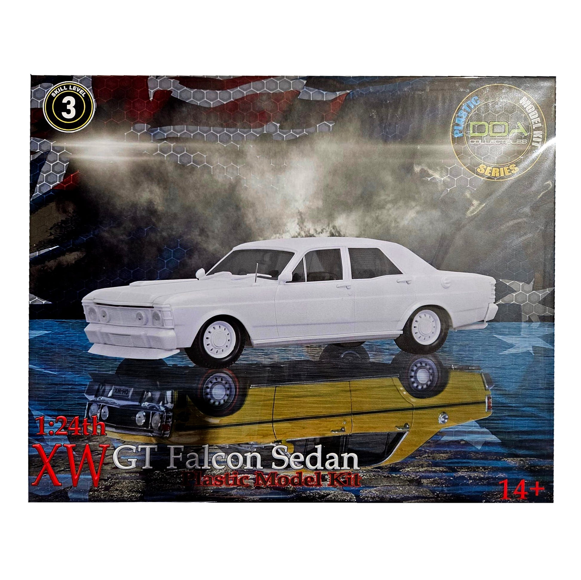 DDA XW Ford Falcon GTHO 1/24 Plastic Kit - Lazy Modeller