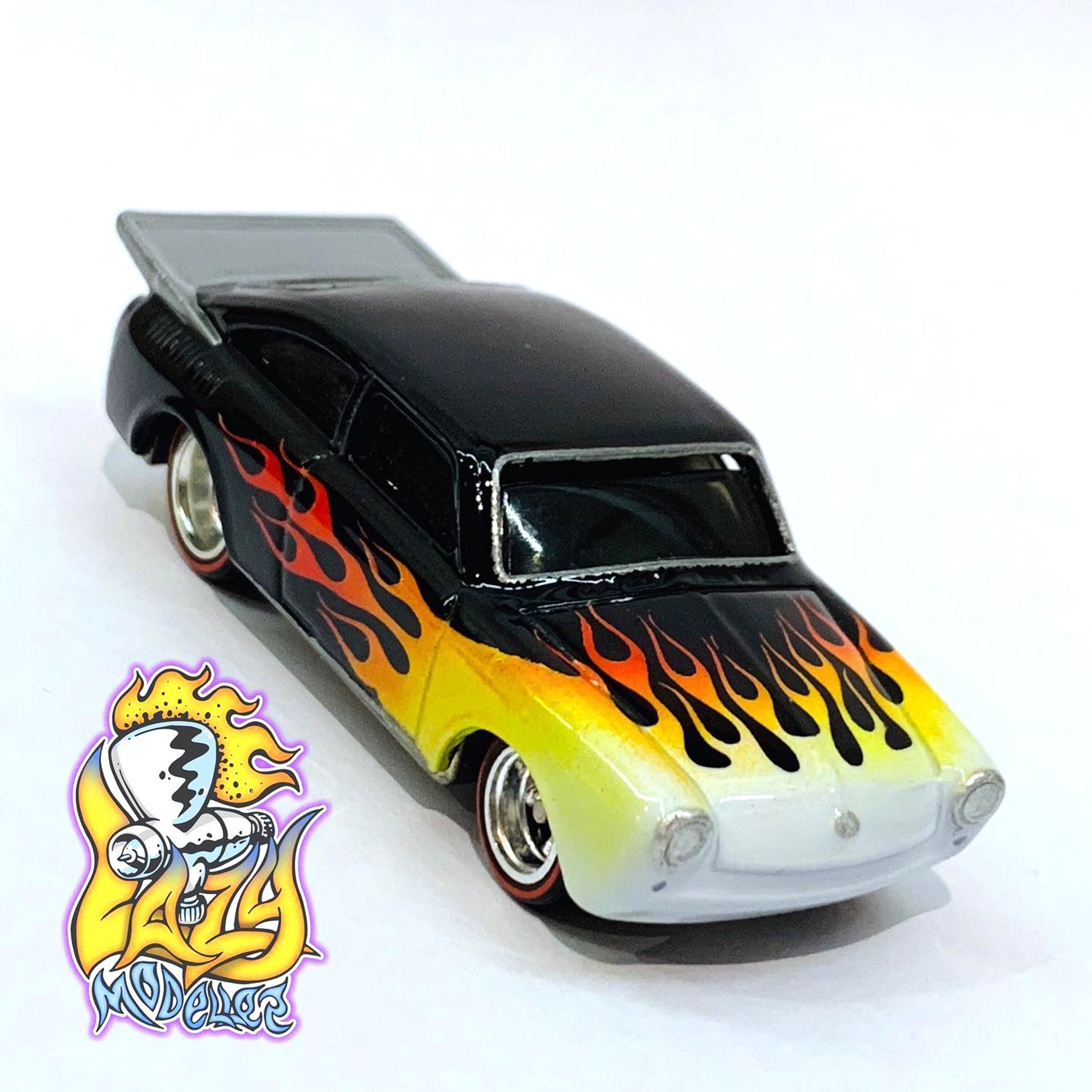 Flame Mask for 1/64 - Hot Wheels etc - Lazy Modeller