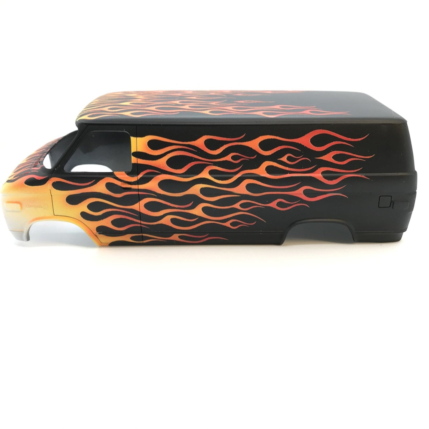 Flame Mask for AMT Chevy Van - Lazy Modeller