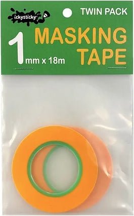 Masking Tape Assorted Sizes 1mm - 40mm - Lazy Modeller
