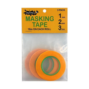 Masking Tape Set 1mm - 2mm - 3mm - Lazy Modeller