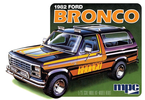 MPC 1/25 1980 Ford Bronco Plastic Kit - Lazy Modeller