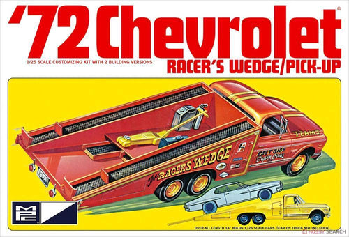 MPC 1/25 Racers Wedge 1972 Chevy Plastic Kit - Lazy Modeller