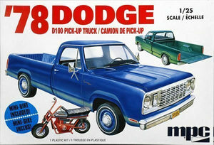 MPC 1978 Dodge D100 Pickup Plastic Kit - Lazy Modeller