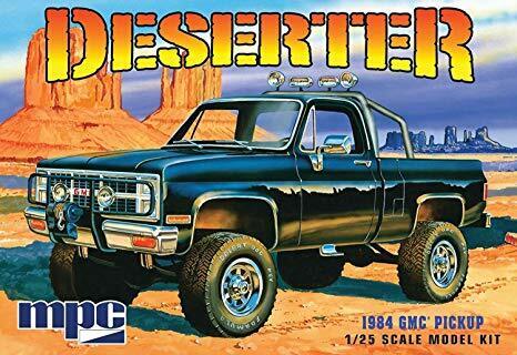 MPC 1984 GMC Pickup Plastic Kit - Lazy Modeller