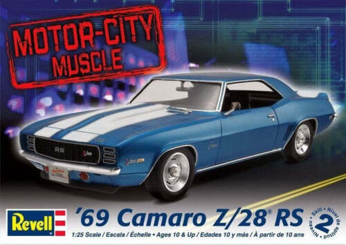 Revell 1969 Chevrolet Camaro Z/28 RS 1/25 - Lazy Modeller