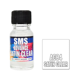 SMS Advance AC04 Satin Clear 10ml - Lazy Modeller