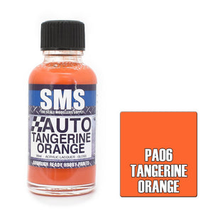 SMS Auto PA06 Holden Tangerine Orange 30ml - Lazy Modeller