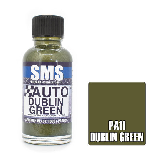 SMS Auto PA11 Holden Dublin Green 30ml - Lazy Modeller