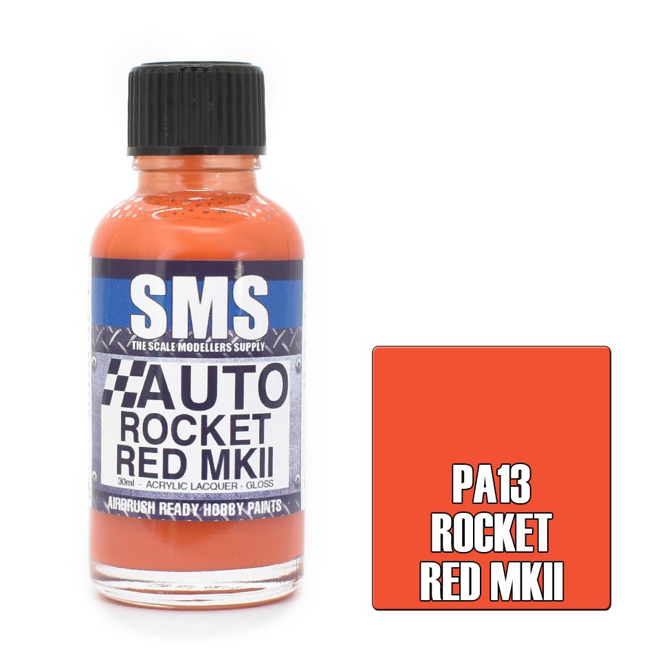 SMS Auto PA13 Holden Rocket Red MK2 30ml - Lazy Modeller