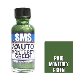 SMS Auto PA16 Holden Monterey Green 30ml - Lazy Modeller