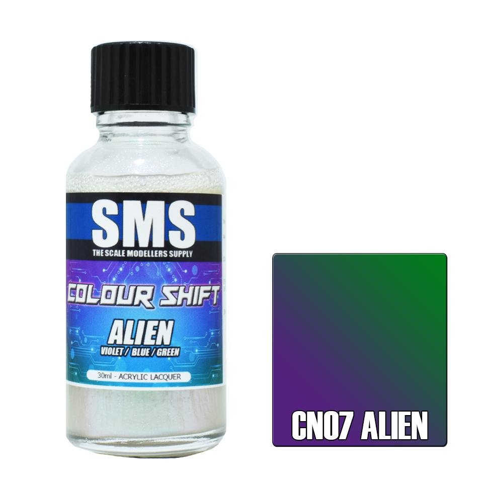 SMS Colour Shift CN07 Alien 30ml - Lazy Modeller