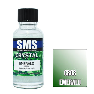 SMS Crystal Pearl CR03 Emerald 30ml - Lazy Modeller