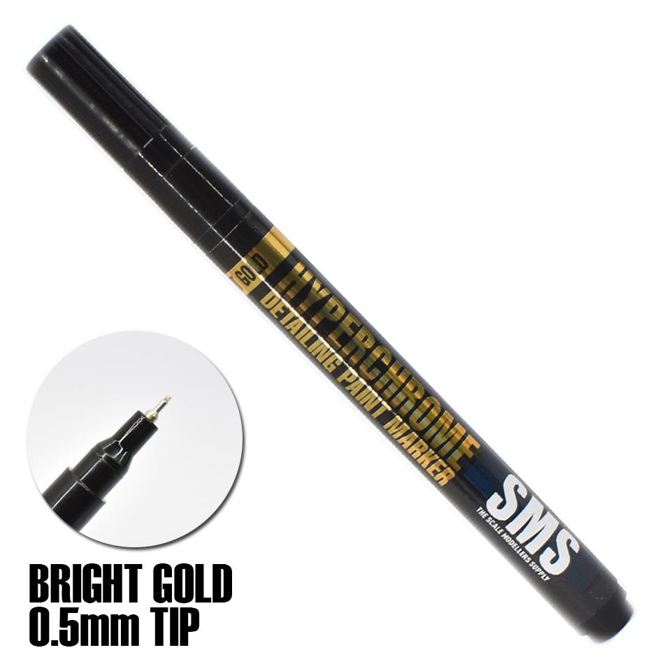 SMS Hyperchrome Marker Bright Gold 0.5mm - Lazy Modeller