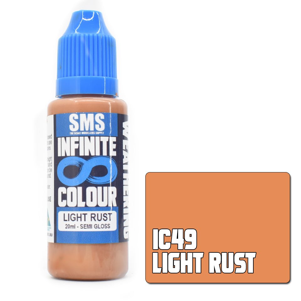 SMS Infinite Colour IC49 Light Rust 20ml - Lazy Modeller