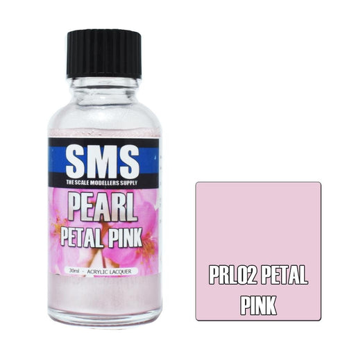 SMS Pearl PRL02 Petal Pink 30ml - Lazy Modeller