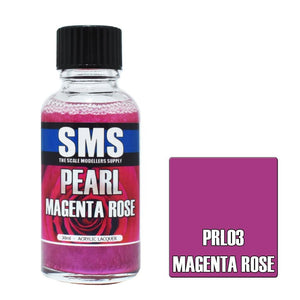 SMS Pearl PRL03 Magenta Rose 30ml - Lazy Modeller