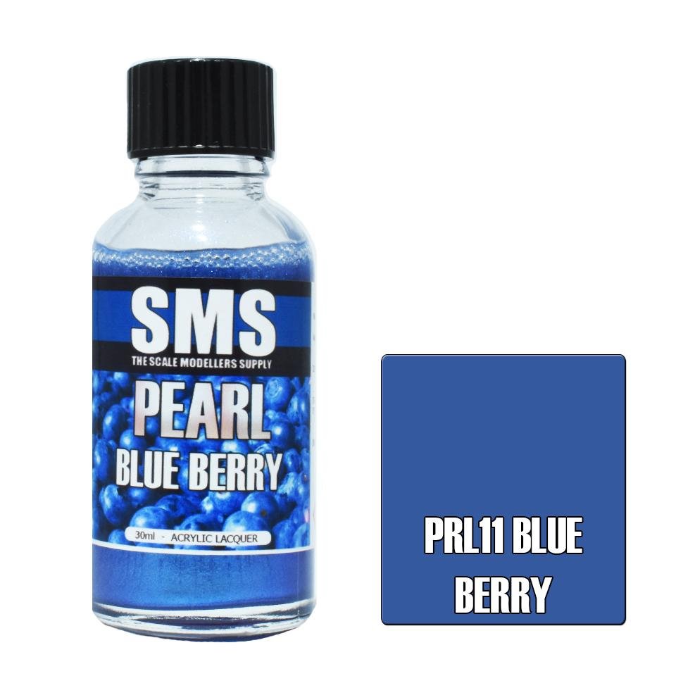 SMS Pearl PRL11 Blue Berry 30ml - Lazy Modeller