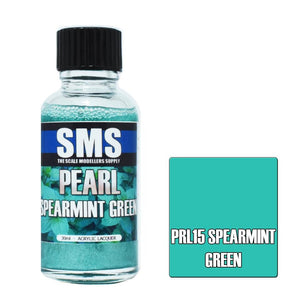 SMS Pearl PRL15 Spearmint Green 30ml - Lazy Modeller