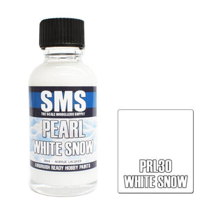 SMS Pearl PRL30 White Snow 30ml - Lazy Modeller