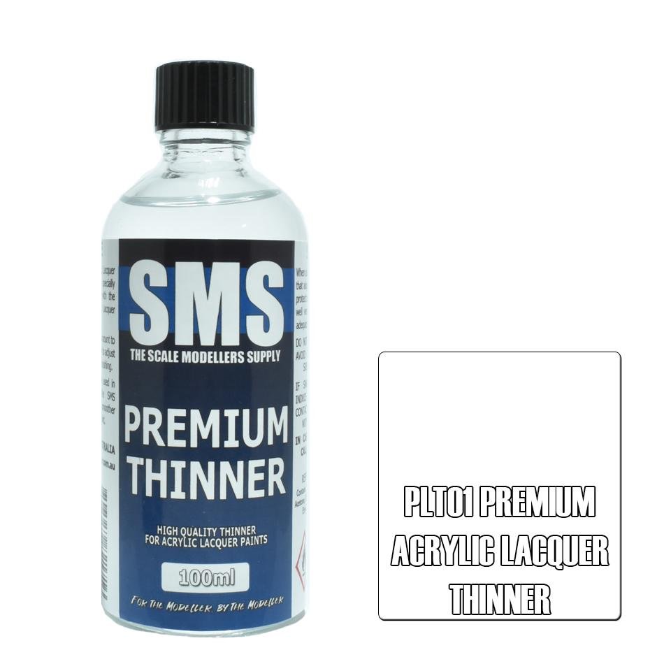 SMS Pemium PLT01 Thinner 100ml - Lazy Modeller