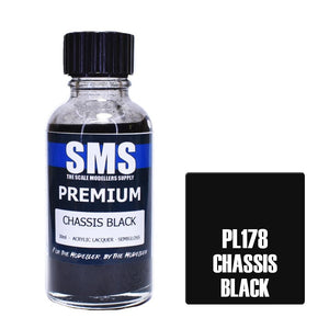 SMS Premium PL178 Chassis Black 30ml - Lazy Modeller