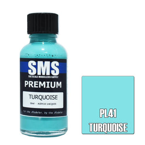 SMS Premium PL41 Turquoise 30ml - Lazy Modeller