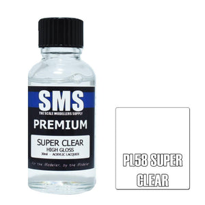 SMS Premium PL58 Super Clear 30ml - Lazy Modeller