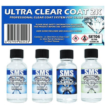 Load image into Gallery viewer, SMS SET06 2K Ultra Clear Coat Set - Lazy Modeller

