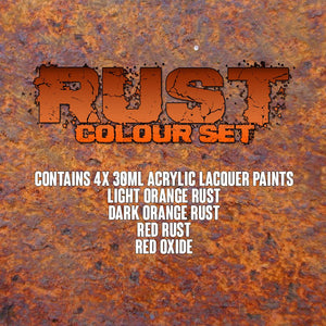 SMS SET25 Rust Colour Set - Lazy Modeller