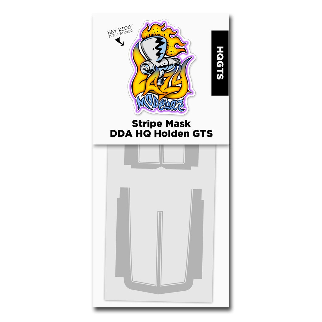 Stripe Mask for DDA HQ Holden GTS - Lazy Modeller